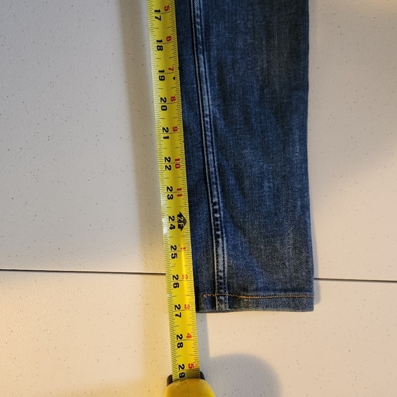 Silver Jeans High Note Skinny Stretchy Denim High Waisted Rise Basic Cowgirl 25 - Picture 7 of 11